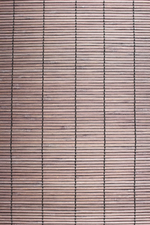 bamboo mat as a background textureの写真素材