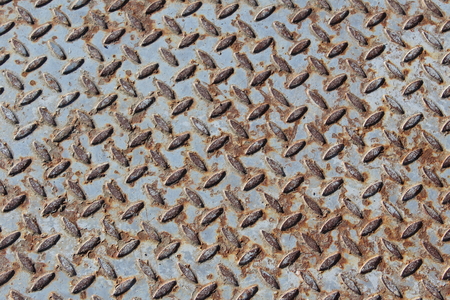 diamond plate as a background textureの写真素材