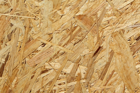 oriented strand board (osb) as a background texture