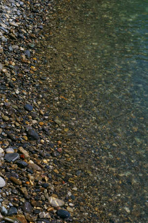 beautiful view of the aare river shoreの写真素材