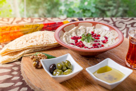 Arabic Cuisine healthy foodの写真素材
