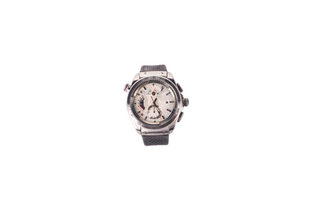 modern watch isolated on a white background.の写真素材