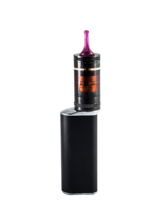 Electronic Cigarette isolated on a white background.の写真素材