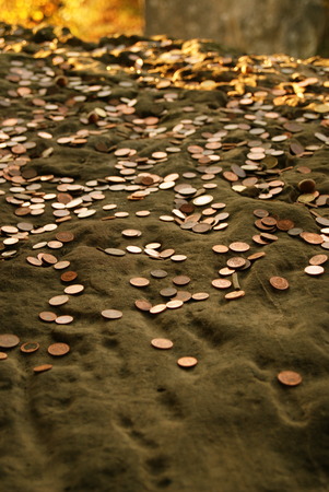 money-rainの写真素材