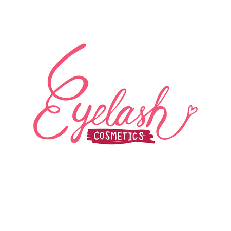 Eyelash logo vector illustrationのイラスト素材