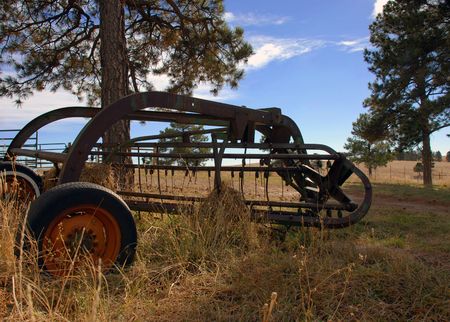 Old Tractorの写真素材
