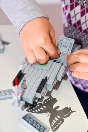 toys assemblingのeditorial素材