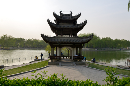 Chinese ancient architectureのeditorial素材