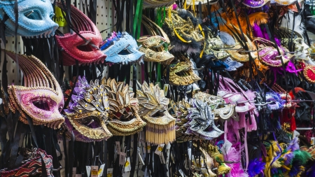 Mardi Gras Masks are Readyのeditorial素材