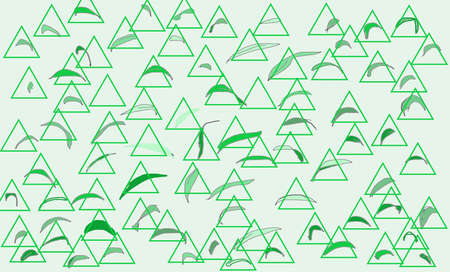 Abstract modern grunge retro design elements