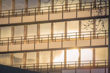 Facade of an office building
