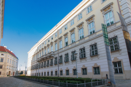 Federal Chancellery in Vienna, Austriaの写真素材