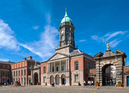 Dublin Castle, Dublin, Rep of Irelandのeditorial素材