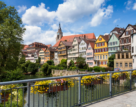 Tubingen,  TÃ¼bingen , a traditional university town in central Baden-WÃ¼rttemberg, Germany の写真素材