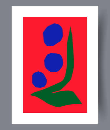 Printable wall art vector poster set vector.のイラスト素材