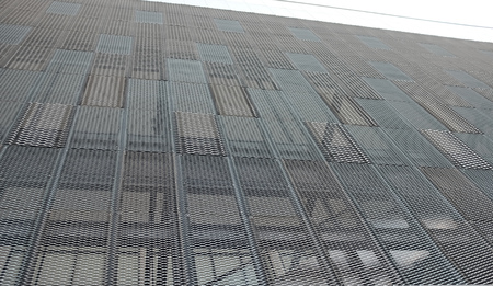 Abstract modern architecture background. Texture, pattern, geometry.copy spaceの写真素材