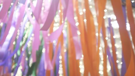 Abstract festive blurred party background with smooth blended colout. colorful background. Blank copy spaceの写真素材