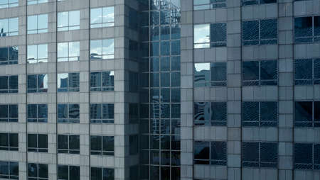 modern office building.building with copy space.windows office building for background