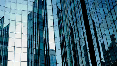 modern office building.building with copy space.windows office building for background