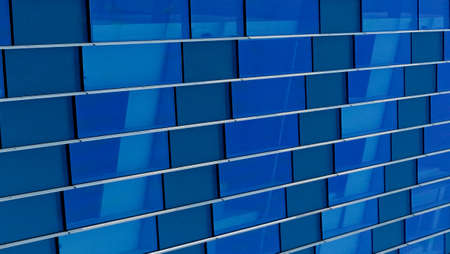 modern office building.building with copy space.windows office building for backgroundの写真素材