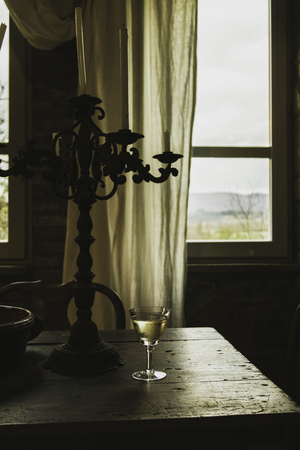 Light creeps in vintage scenesの写真素材