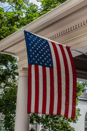 Old Glory in Small Town America, Huntingdon, Pennsylvania, USA