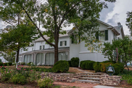 President Eisenhowers Gettysburg Retreat, Pennsylvania, USAの写真素材