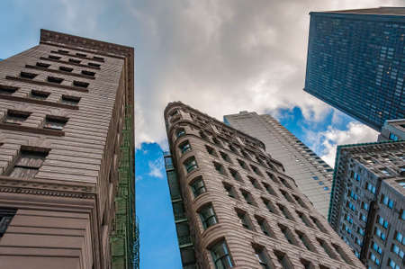 Beautiful Boston Architecture, Old and New, Massachusetts, USAの写真素材