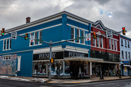 The Foundry, Chambersburg Artists Co-Op, Pennsylvania, USAの写真素材
