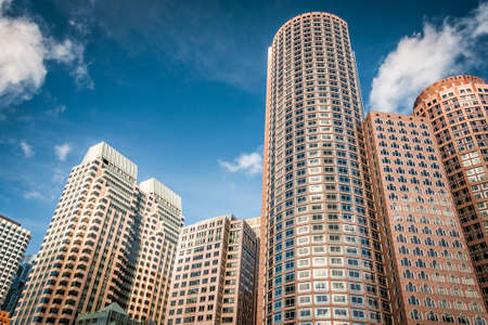 Modern Architecture in Boston, Massachusettsの写真素材