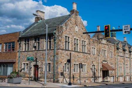 The Lewistown Pennsylvania Elks Club, USAのeditorial素材