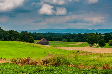 Photo of Antietam Farmfields, Antietam National Battlefield, Maryland USAのeditorial素材
