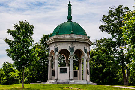 Photo of The State of Maryland Monument, Antietam National Battlefield, Maryland USA