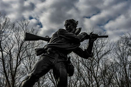 Photo of The State of Mississippi Monument, Gettysburg National Military Park, Pennsylvania, USA....