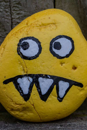 Artwork Found Along The Rail Trail Today, Heritage Rail Trail County Park, Seven Valleys, Pennsylvania, USAのeditorial素材