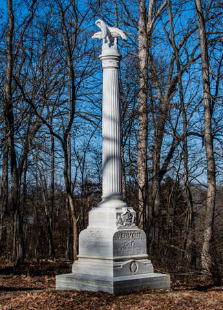 Monument to the Vermontのeditorial素材