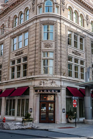 The Plough Building, Penn Square, Lancaster, Pennsylvania, USAのeditorial素材