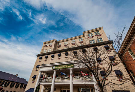 Photo of The Gettysburg Hotel, Gettysburg, Pennsylvania USAのeditorial素材