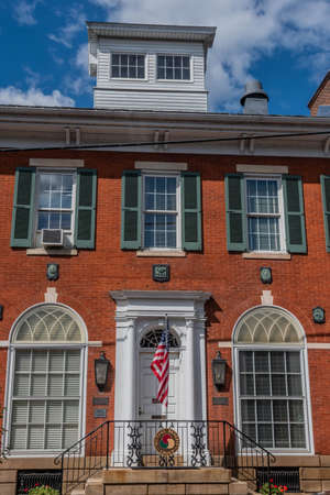 Huntingdon Savings and Loan Building, Pennsylvania, USAのeditorial素材