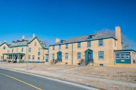 Sandy Hooks Officers Quarters, Gateway National Recreational Area, New Jersey, USA