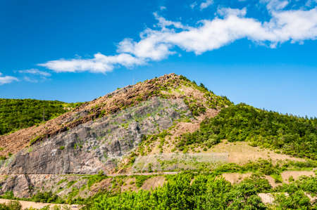 Mountain Near Jim Thorpe Pennsylvania, USAの写真素材