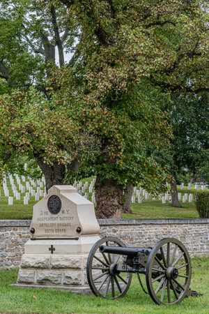 Monument to the 3rd New York Independent Artillery Battery, Gettysburg National Military Park...