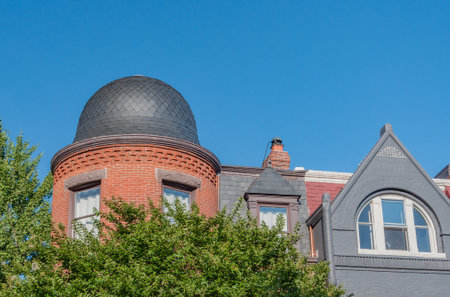 Domed Architecture in the District of Colombia, Washington DC USAのeditorial素材