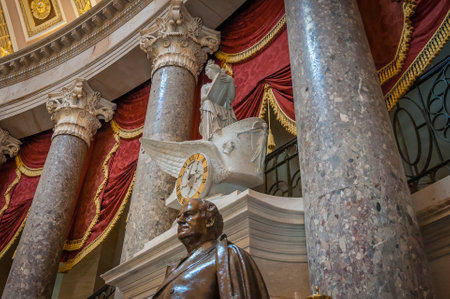 The National Statuary Hall Collection, US Capitol Building, Washington DC USAのeditorial素材