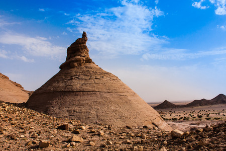 A desert pyramidの写真素材