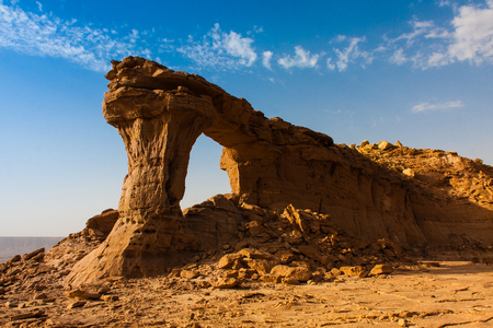 Natural Arch of Riyadhの写真素材