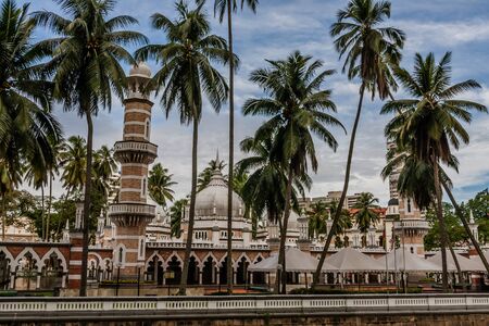 Sultan Abdul Samad Jamek Mosque, Kuala Lumpurの写真素材
