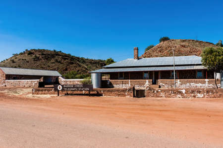 The Barrow Creek Telegraph Station, Barrow Creek, AustraliaThe Barrow Creek Telegraph Station, Barrow Creek, Australiaのeditorial素材
