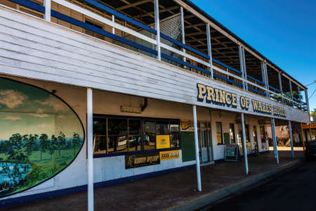 Prince of Wales Hotel, Blackall, Australiaのeditorial素材