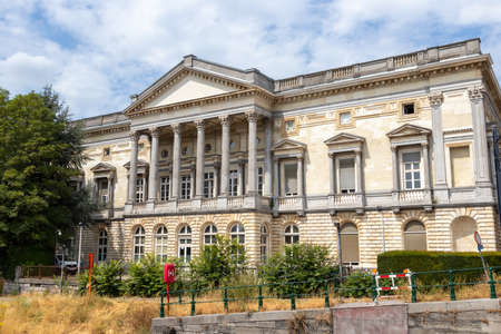 Appeals Court House (Hof van Beroep), Ghent, Brusselsのeditorial素材
